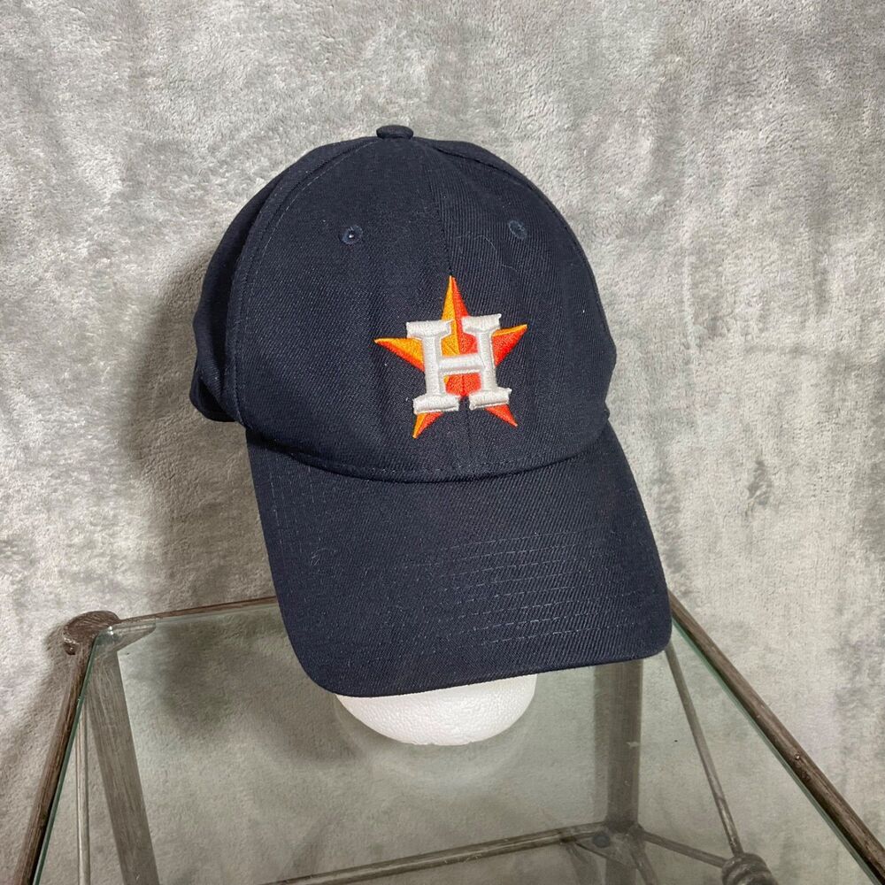 Houston Astros New Era 9FORTY Adjustable OS Hook & Loop hat cap Navy Blue